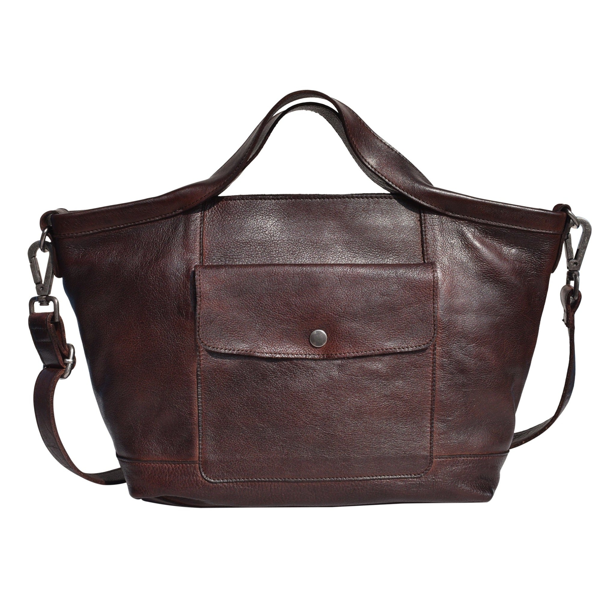 Claire Leather Tote/Crossbody