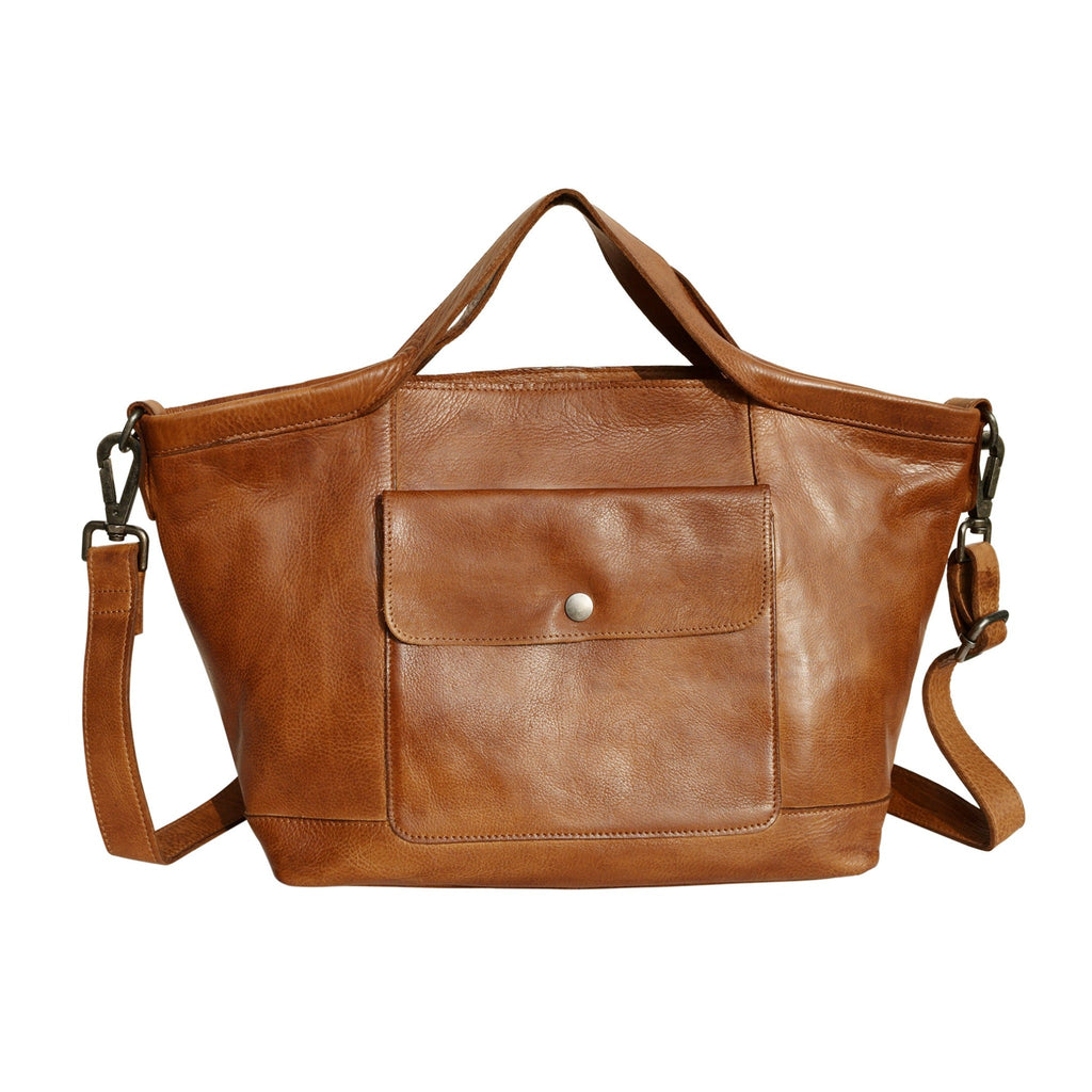 Claire Leather Tote/Crossbody