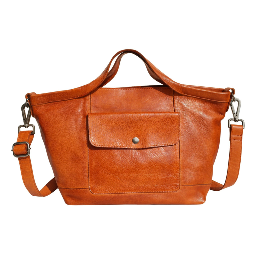 Claire Leather Tote/Crossbody