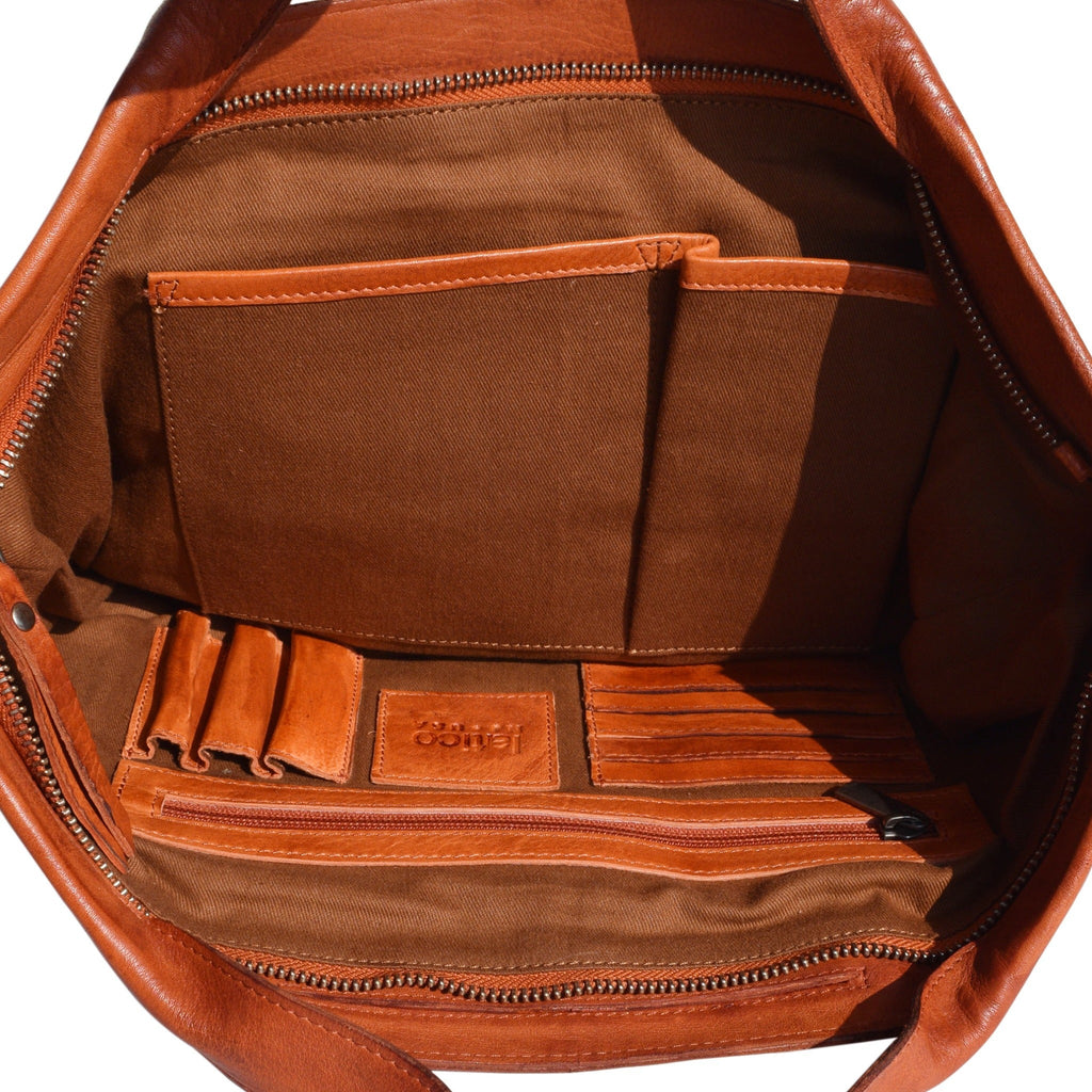 Claire Leather Tote/Crossbody