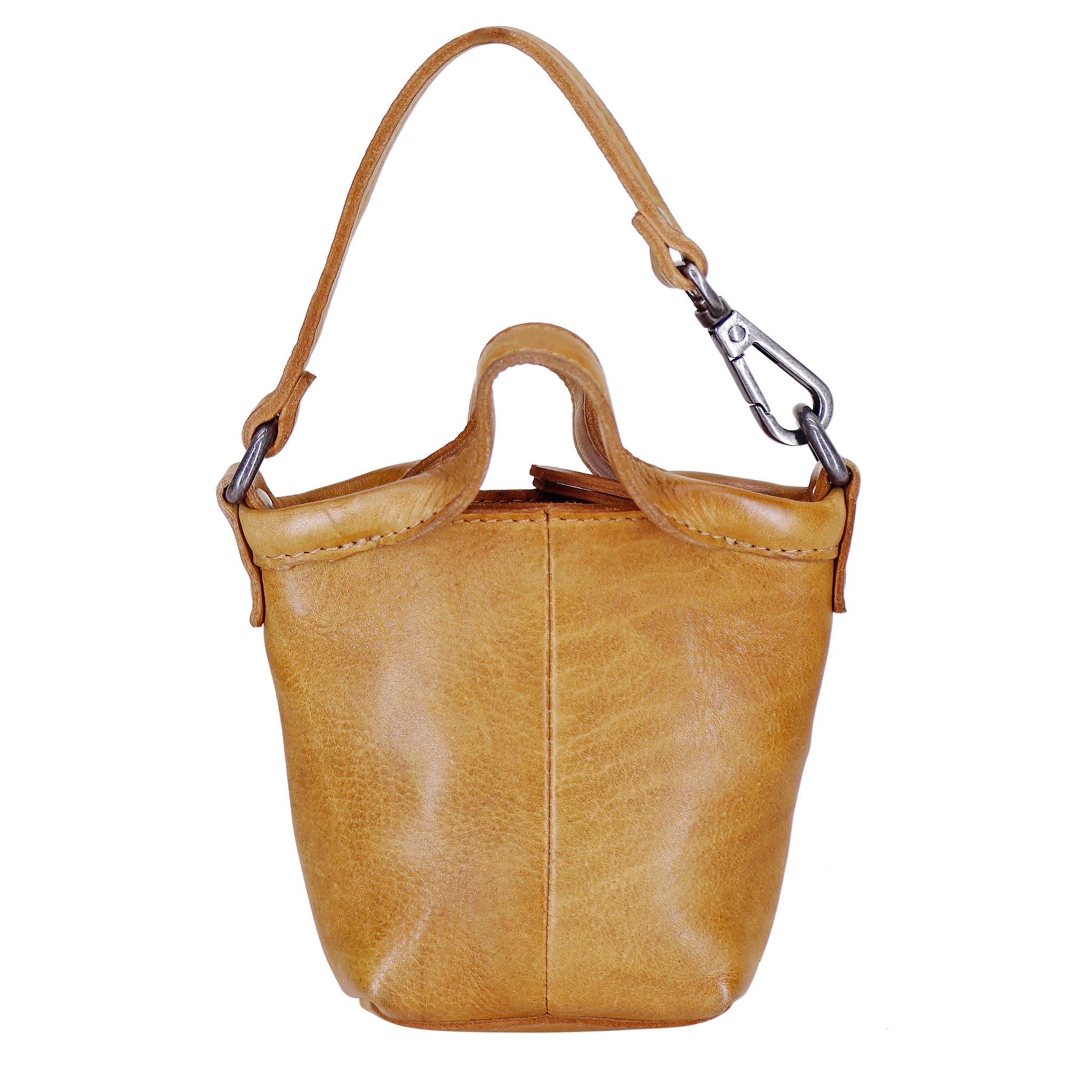 Mini Bianca Leather Bag Charm