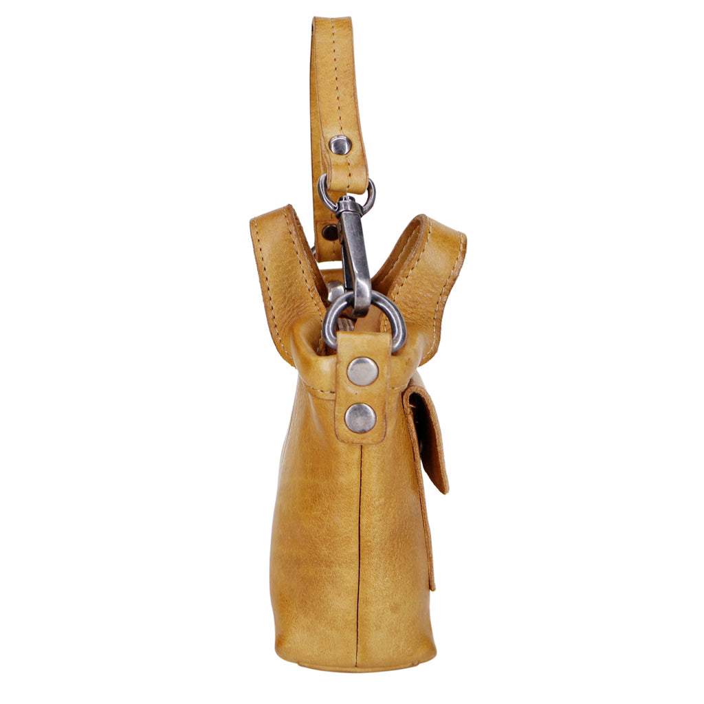 Mini Bianca Leather Bag Charm