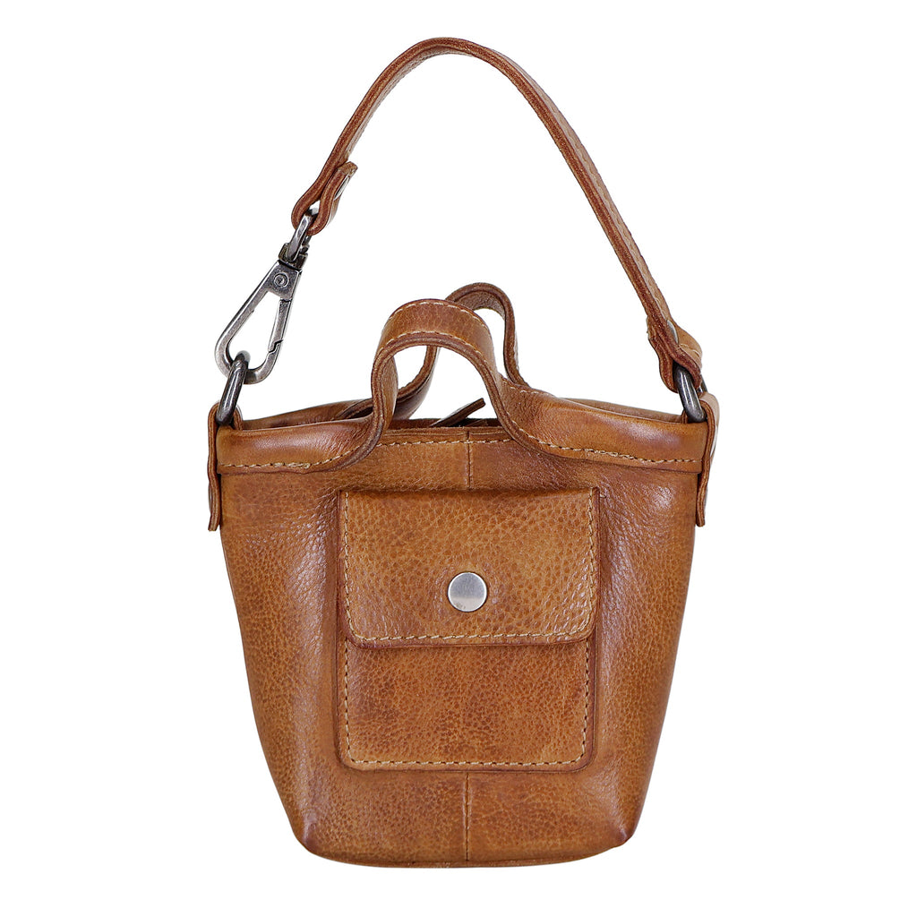 Mini Bianca Leather Bag Charm