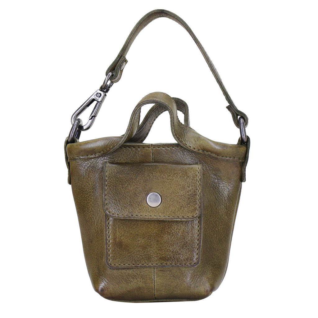 Mini Bianca Leather Bag Charm