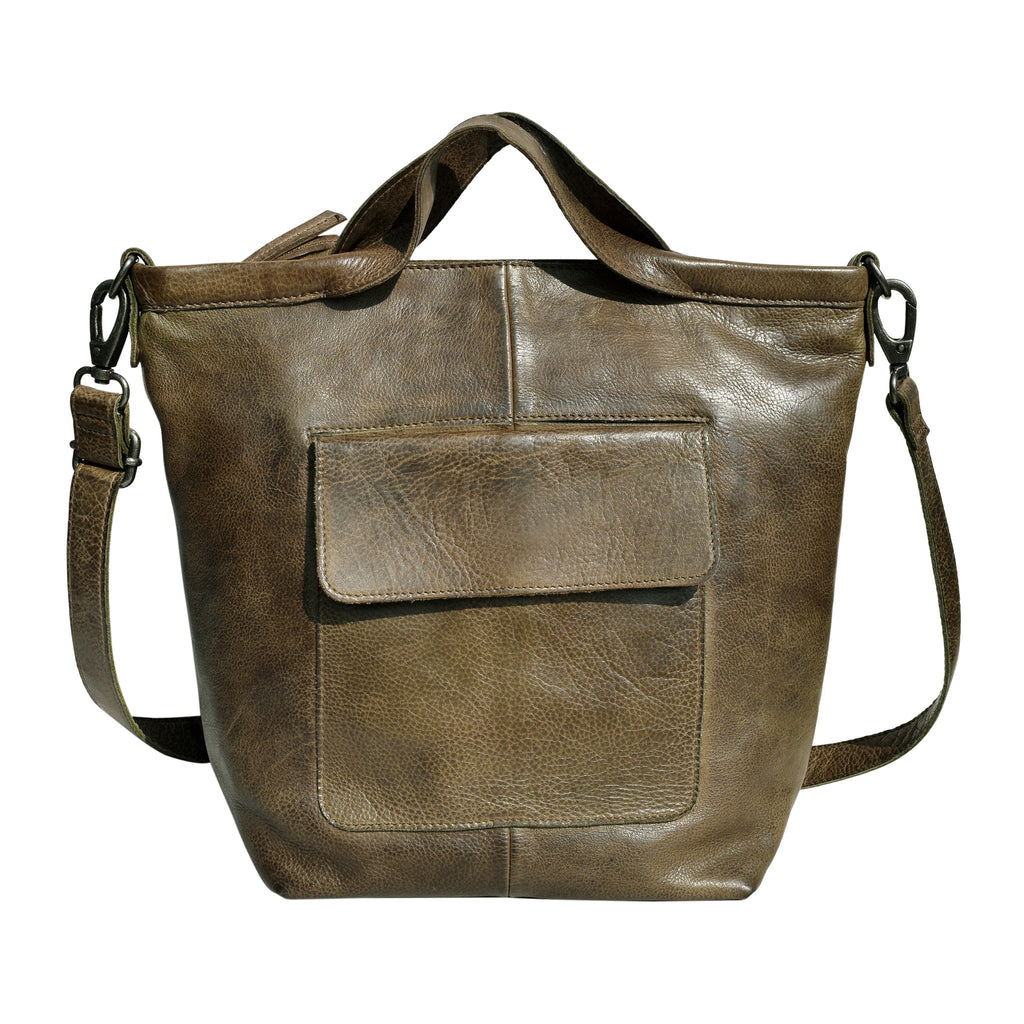 Bianca Leather Tote Bag/Crossbody Bag