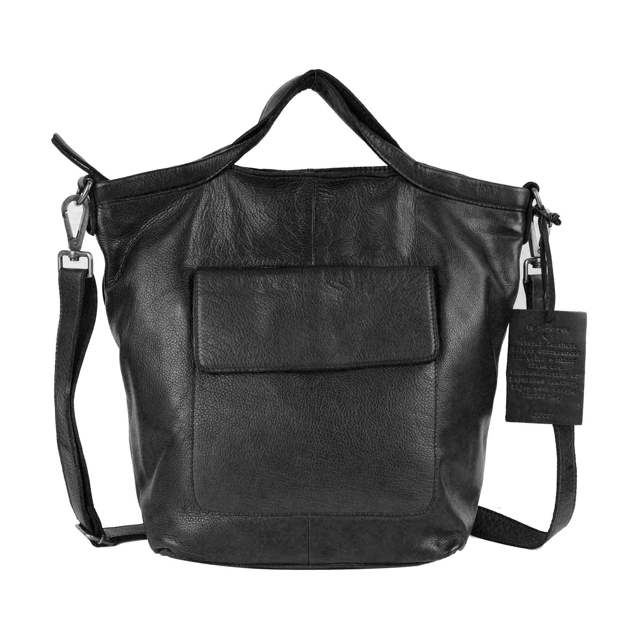 Bianca Leather Tote Bag/Crossbody Bag