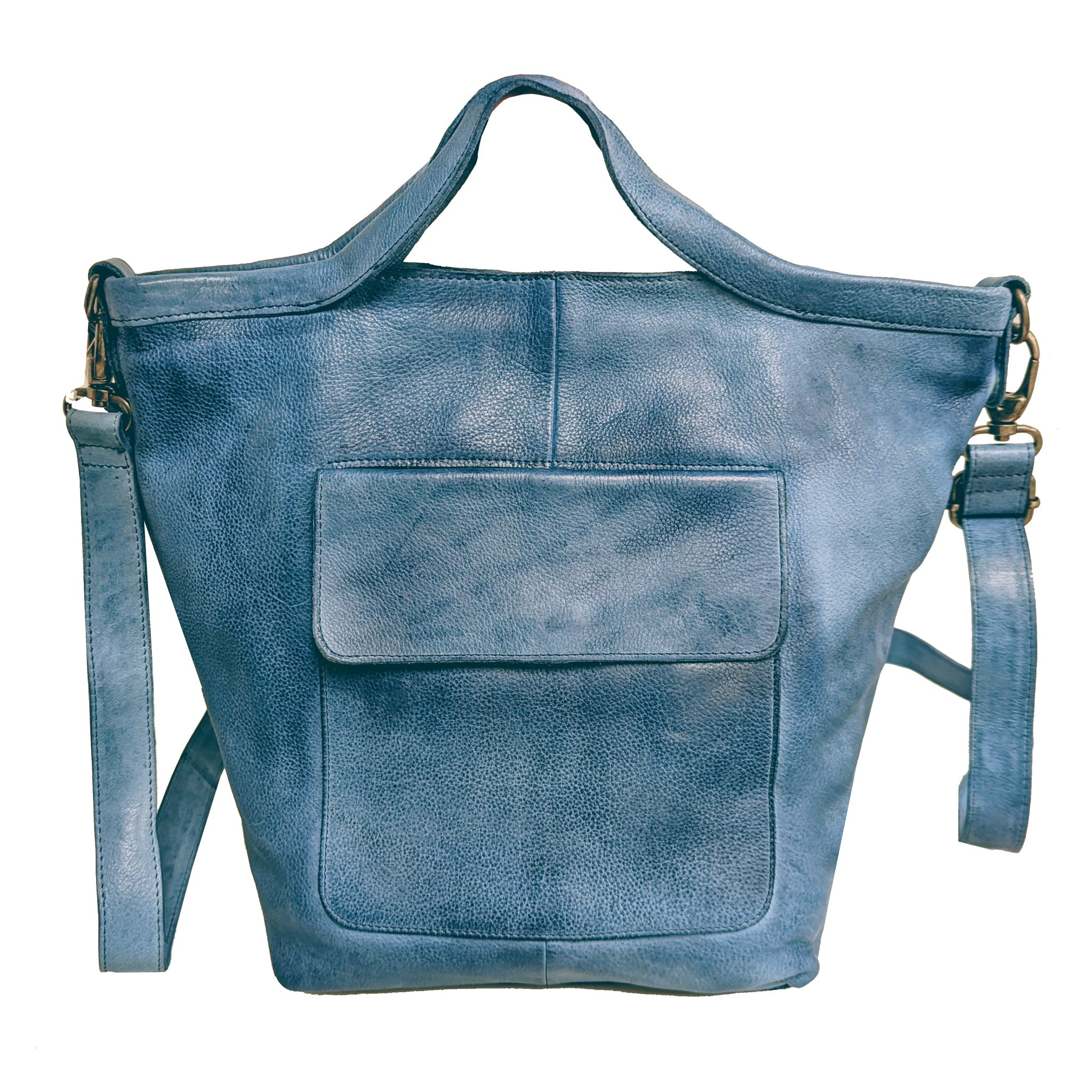 Bianca Leather Tote Bag/Crossbody Bag