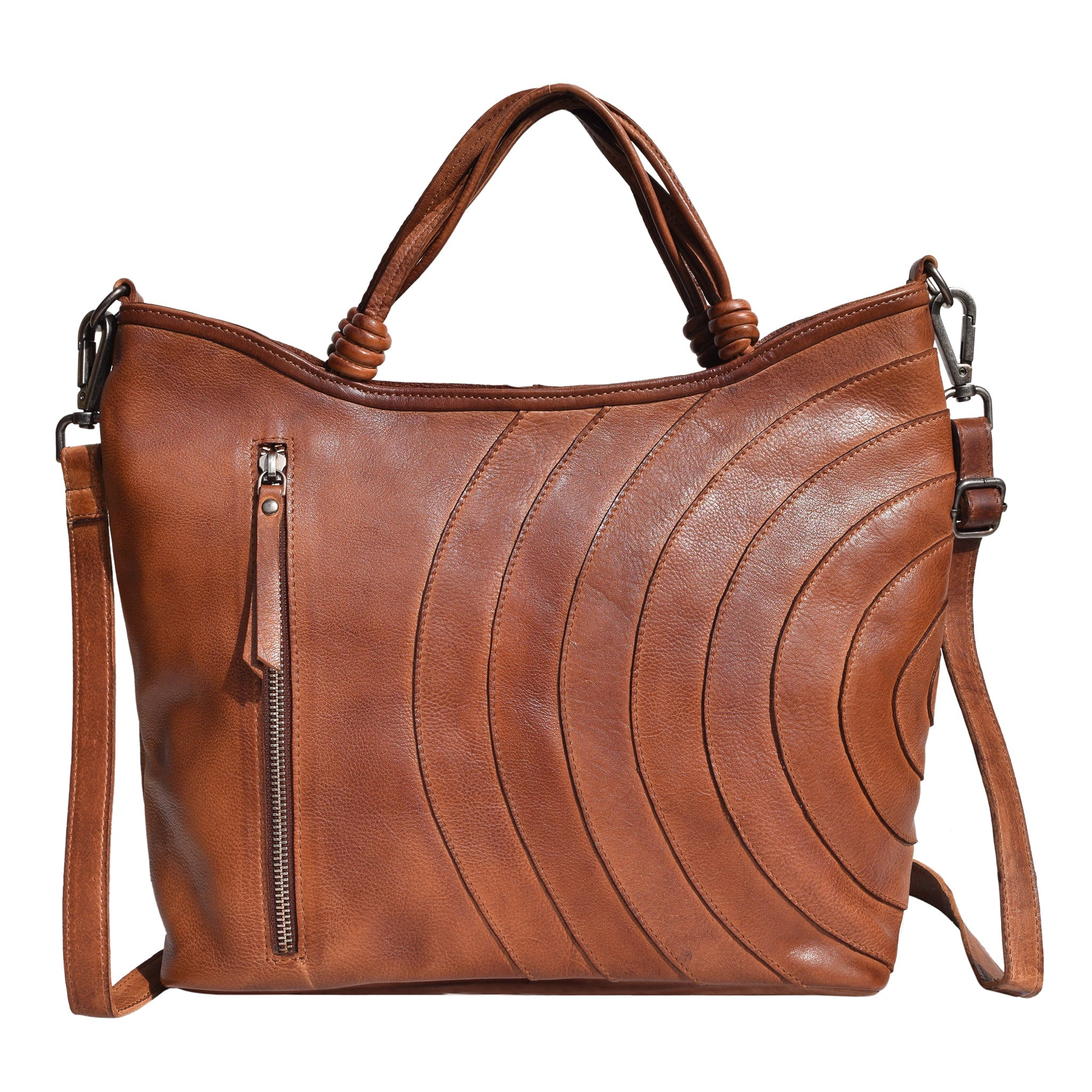 Joplin Leather Tote/Crossbody