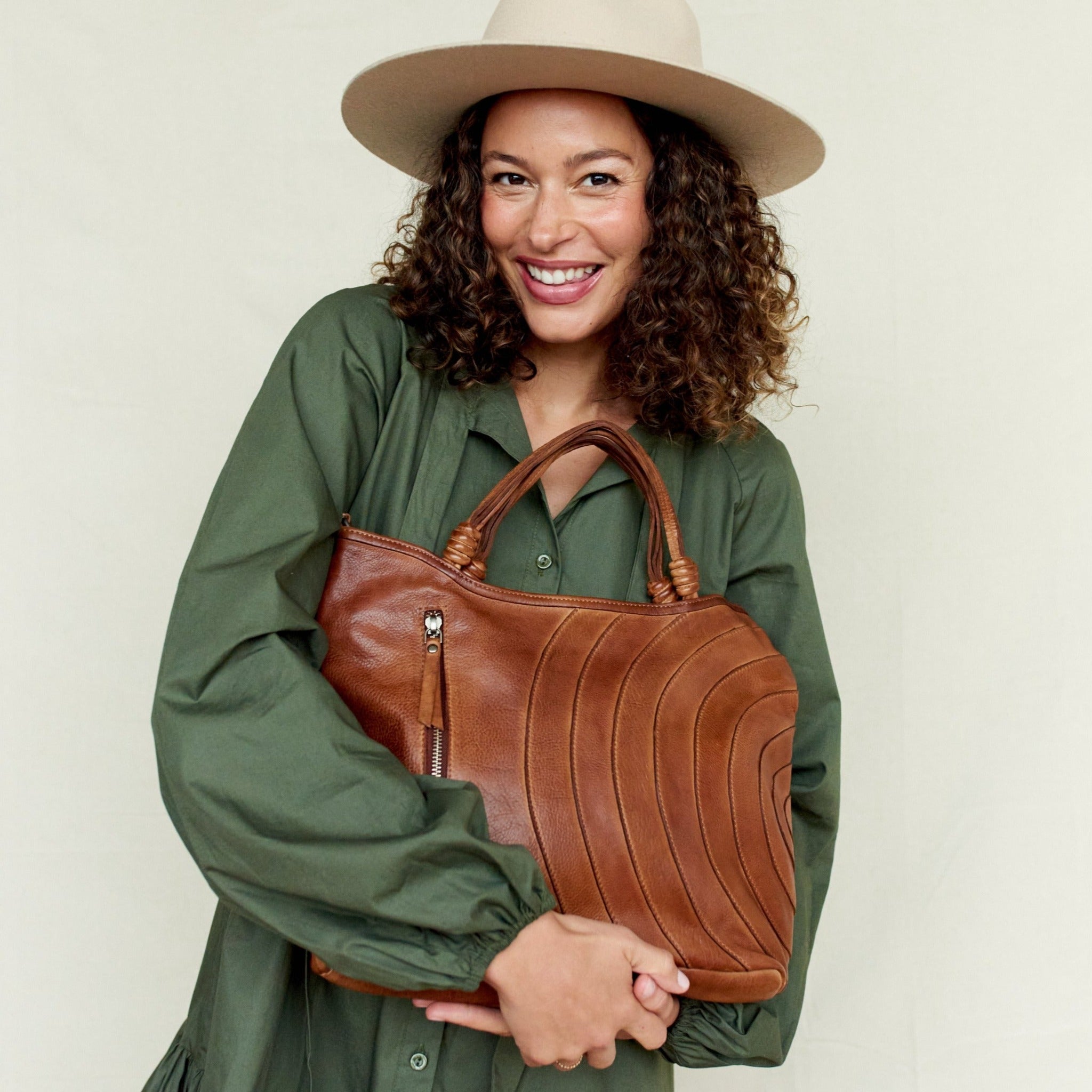 Joplin Leather Tote/Crossbody