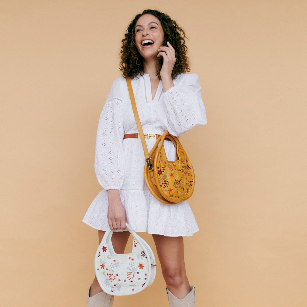 Aster Leather Crossbody Bag