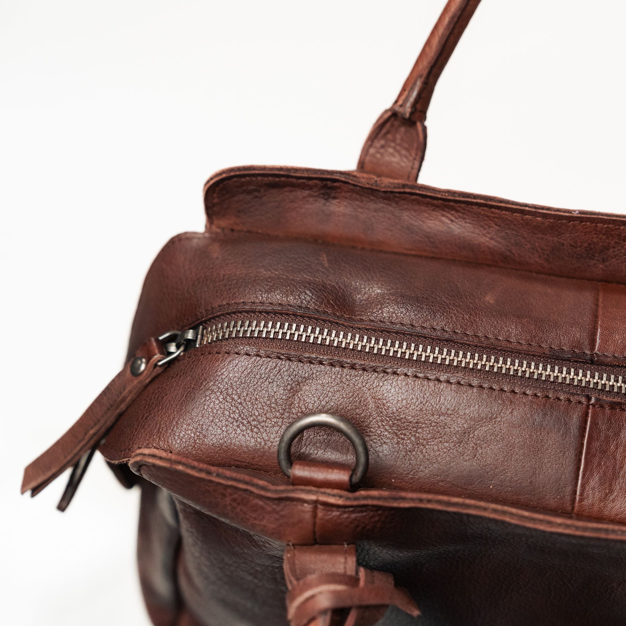 James Leather Crossbody