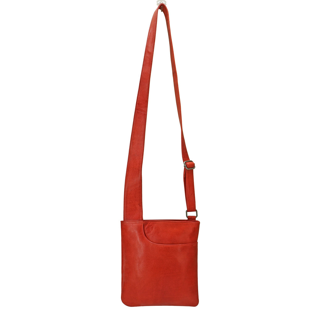 Athena Leather Crossbody Bag