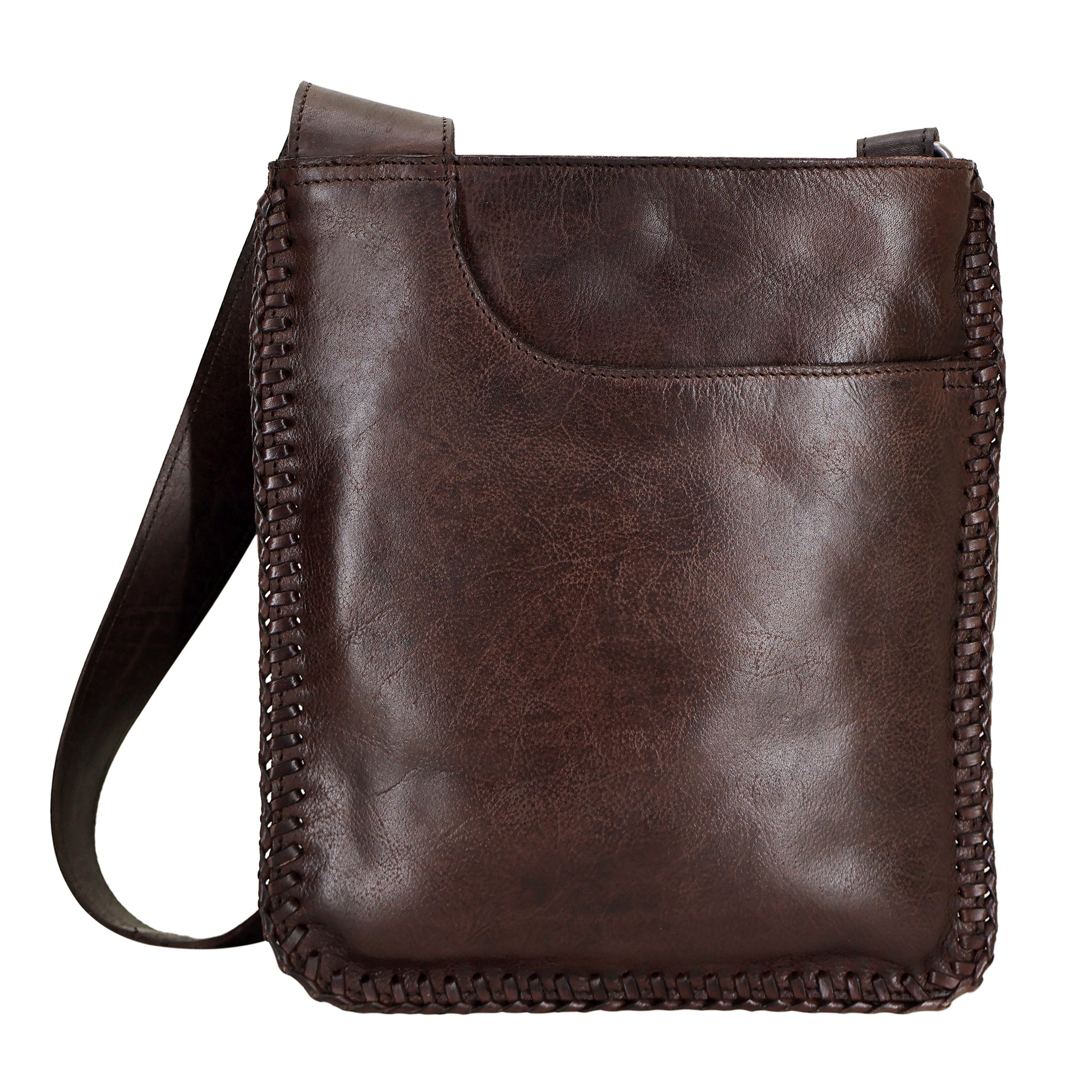 Brynn Leather Crossbody Bag