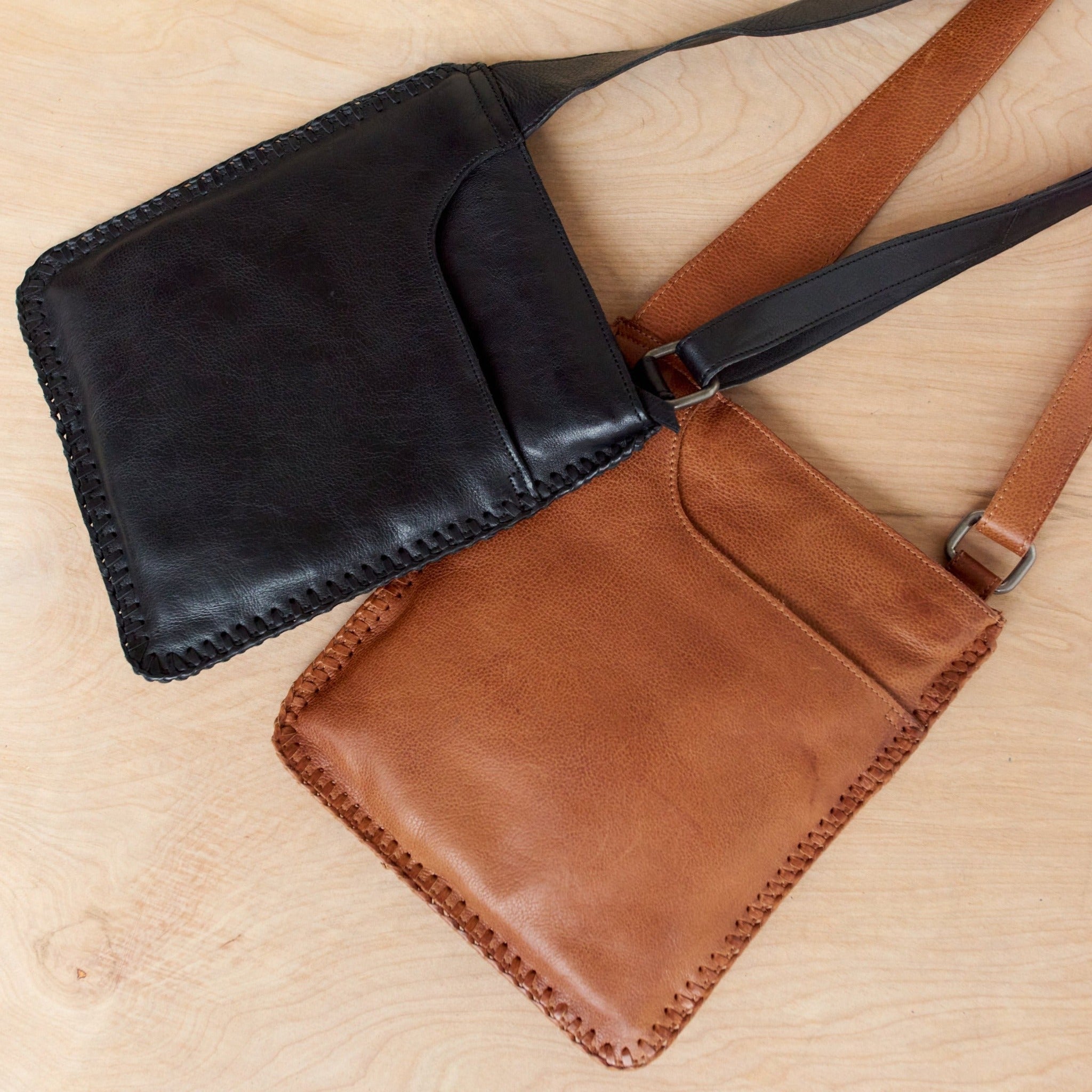 Brynn Leather Crossbody Bag