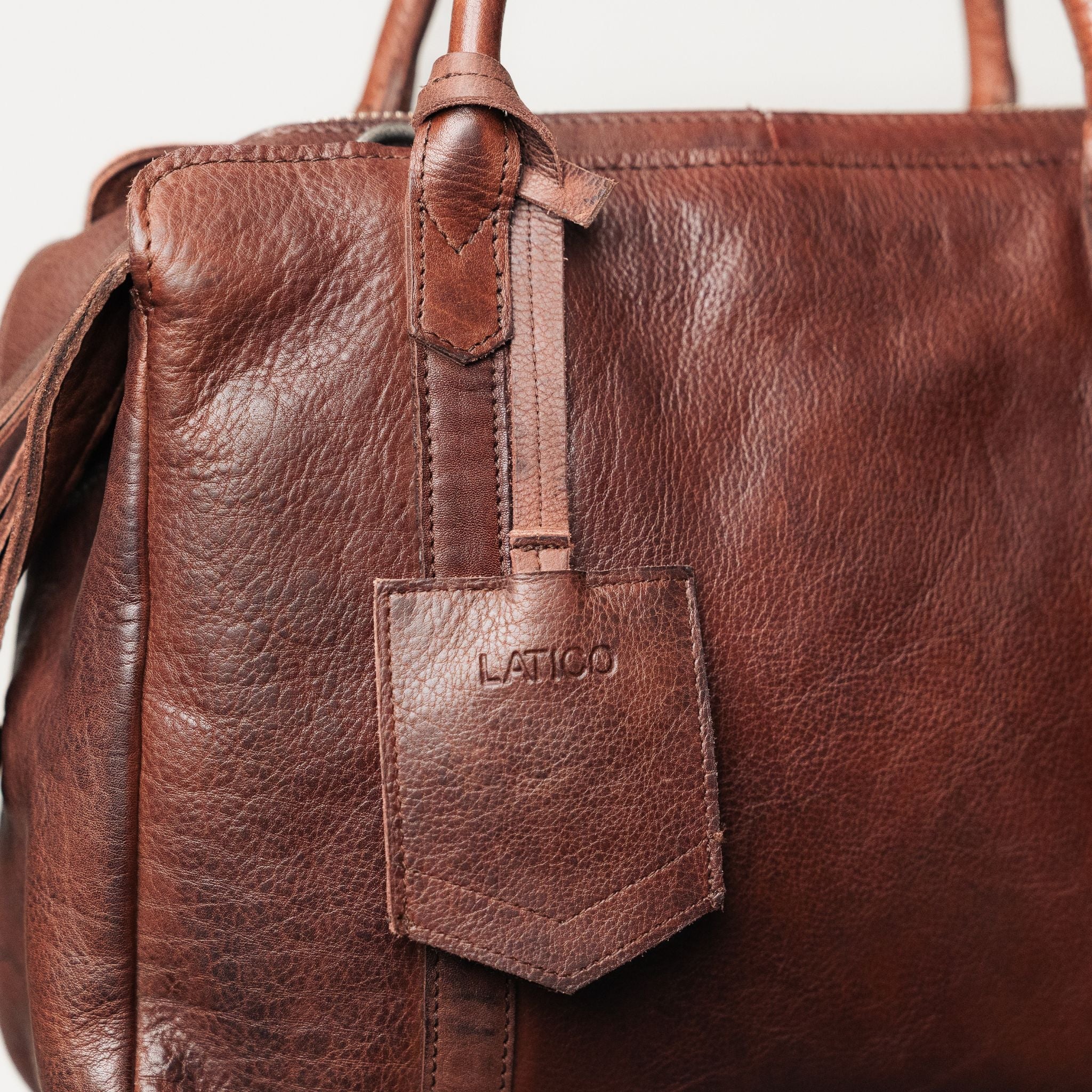 James Leather Crossbody