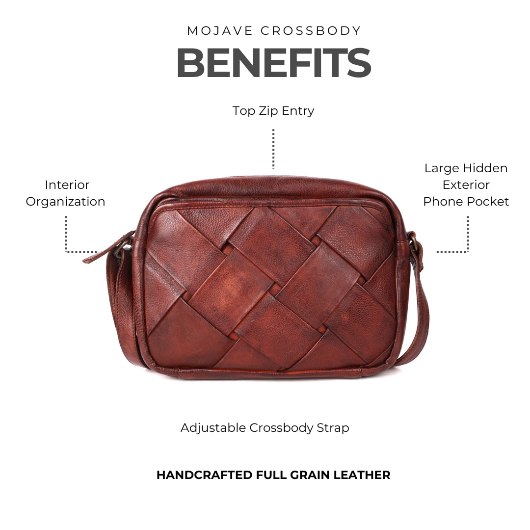 Mojave Leather Crossbody