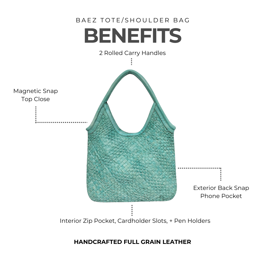 Baez Leather Tote Bag/Shoulder Bag