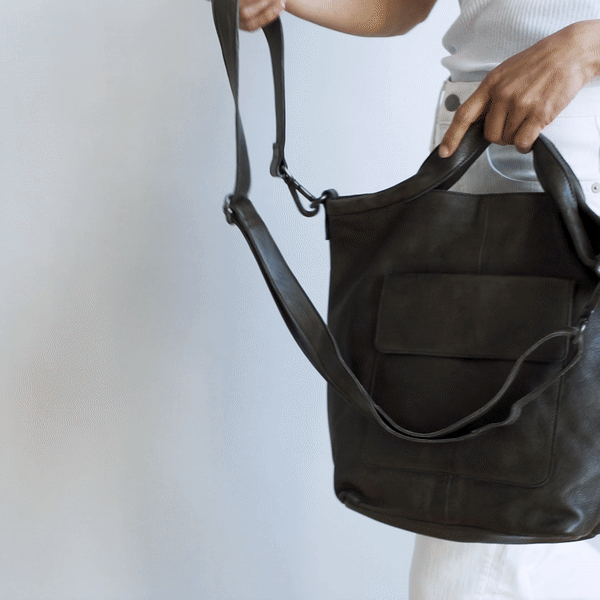 Bianca Leather Tote Bag/Crossbody Bag