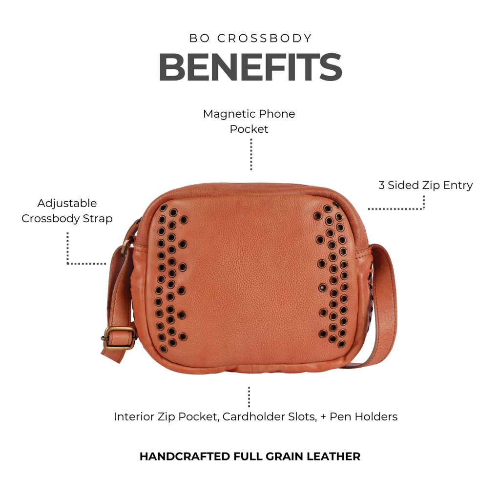 Bo Leather Crossbody Bag