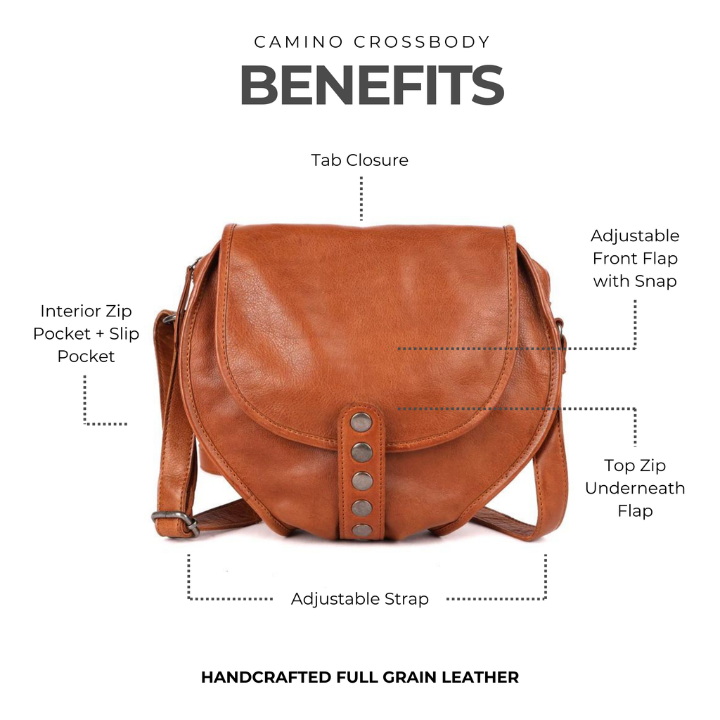 Camino Leather Crossbody Bag
