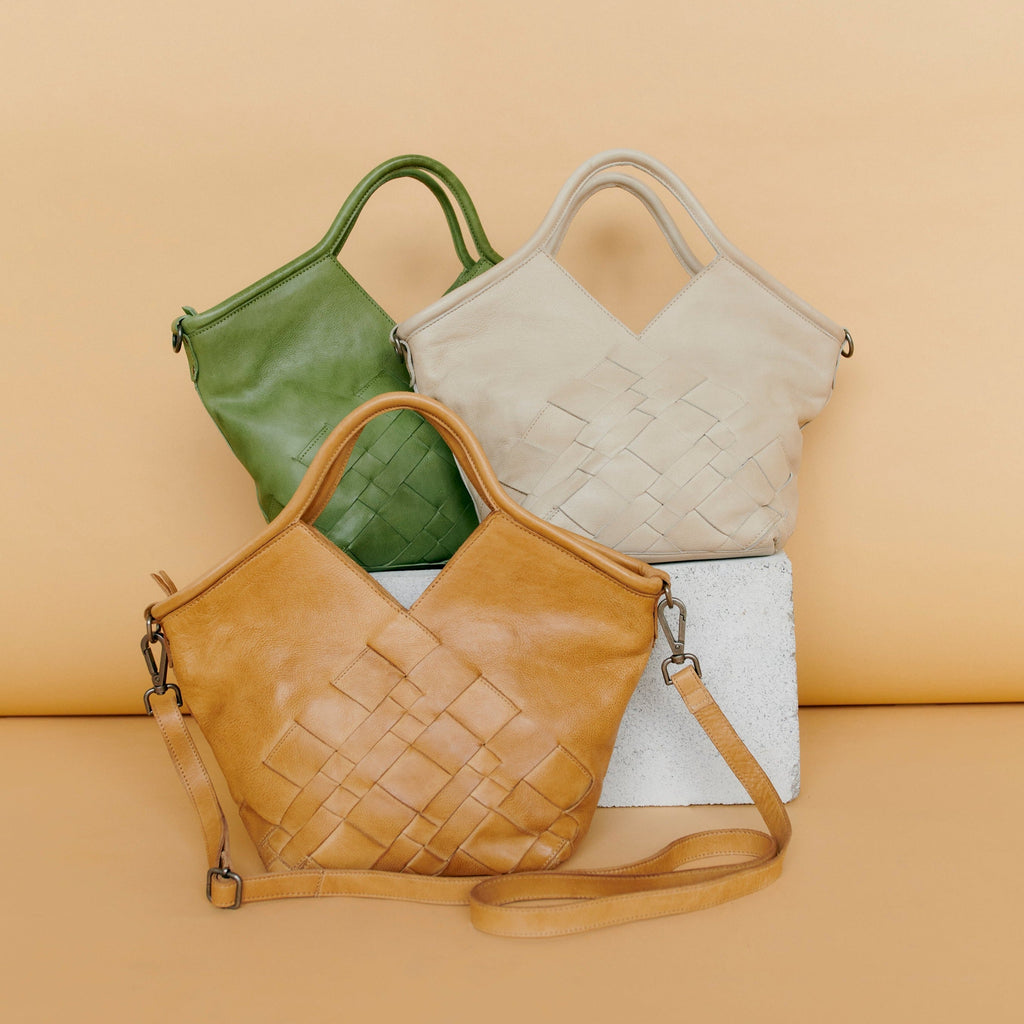 Casey Leather Tote Bag /Crossbody Bag