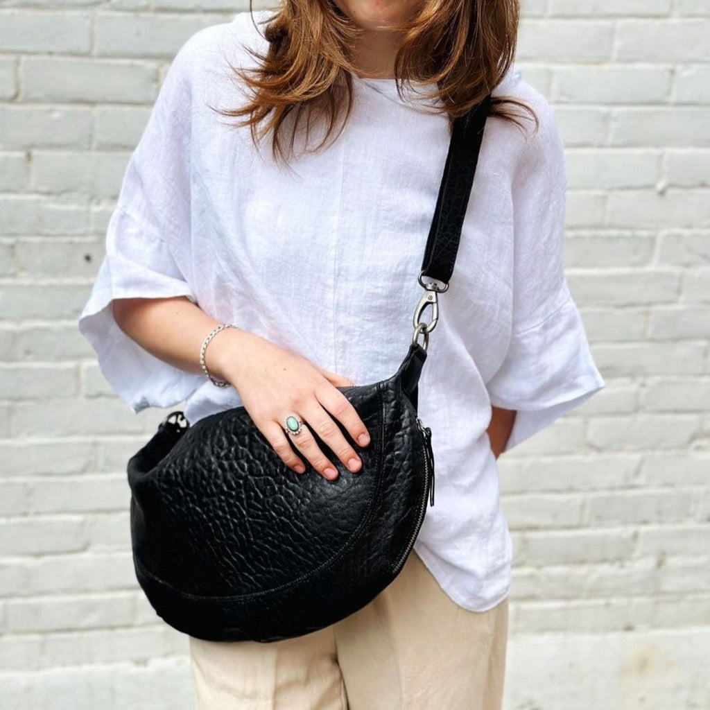 Callie Leather Sling Bag/Crossbody Bag