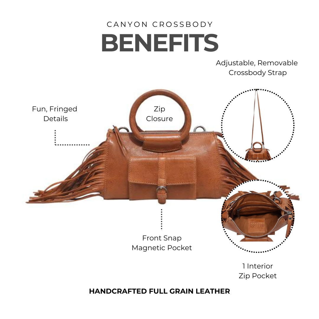 Canyon Leather Crossbody Bag