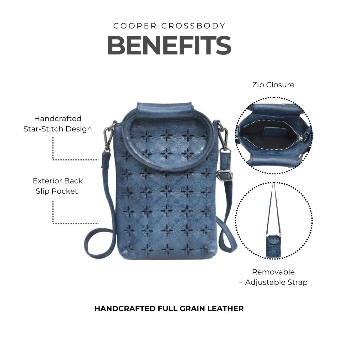 Cooper Leather Crossbody