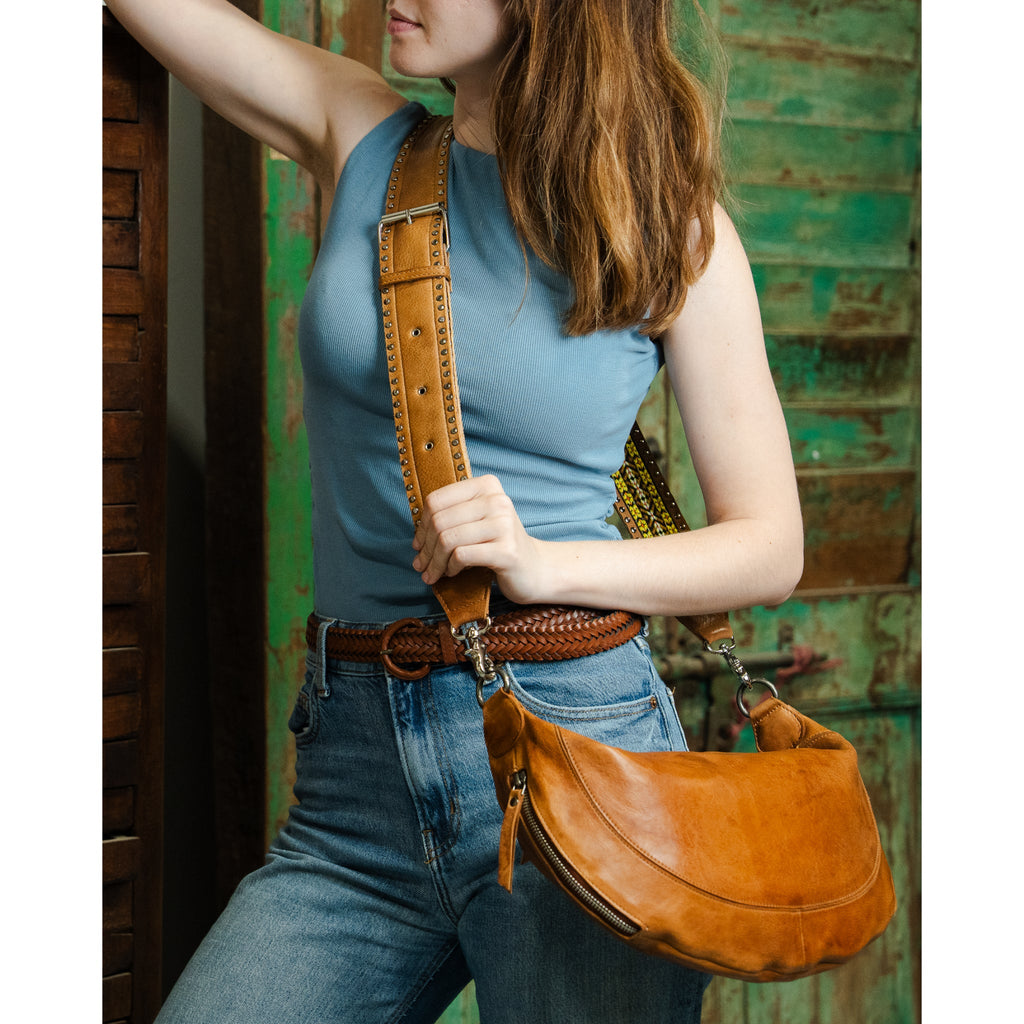 Gibson Reversible Leather Shoulder Strap
