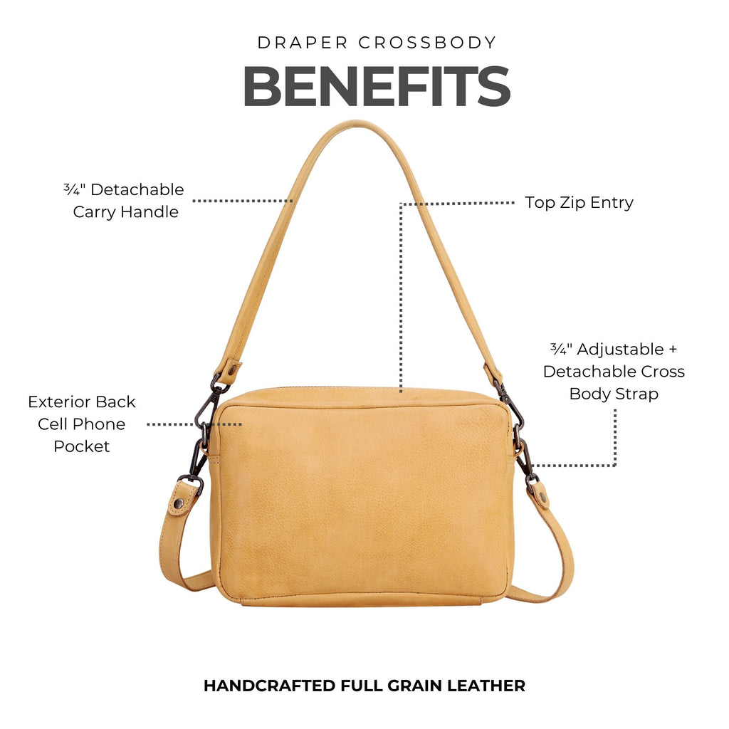 Draper Leather Crossbody