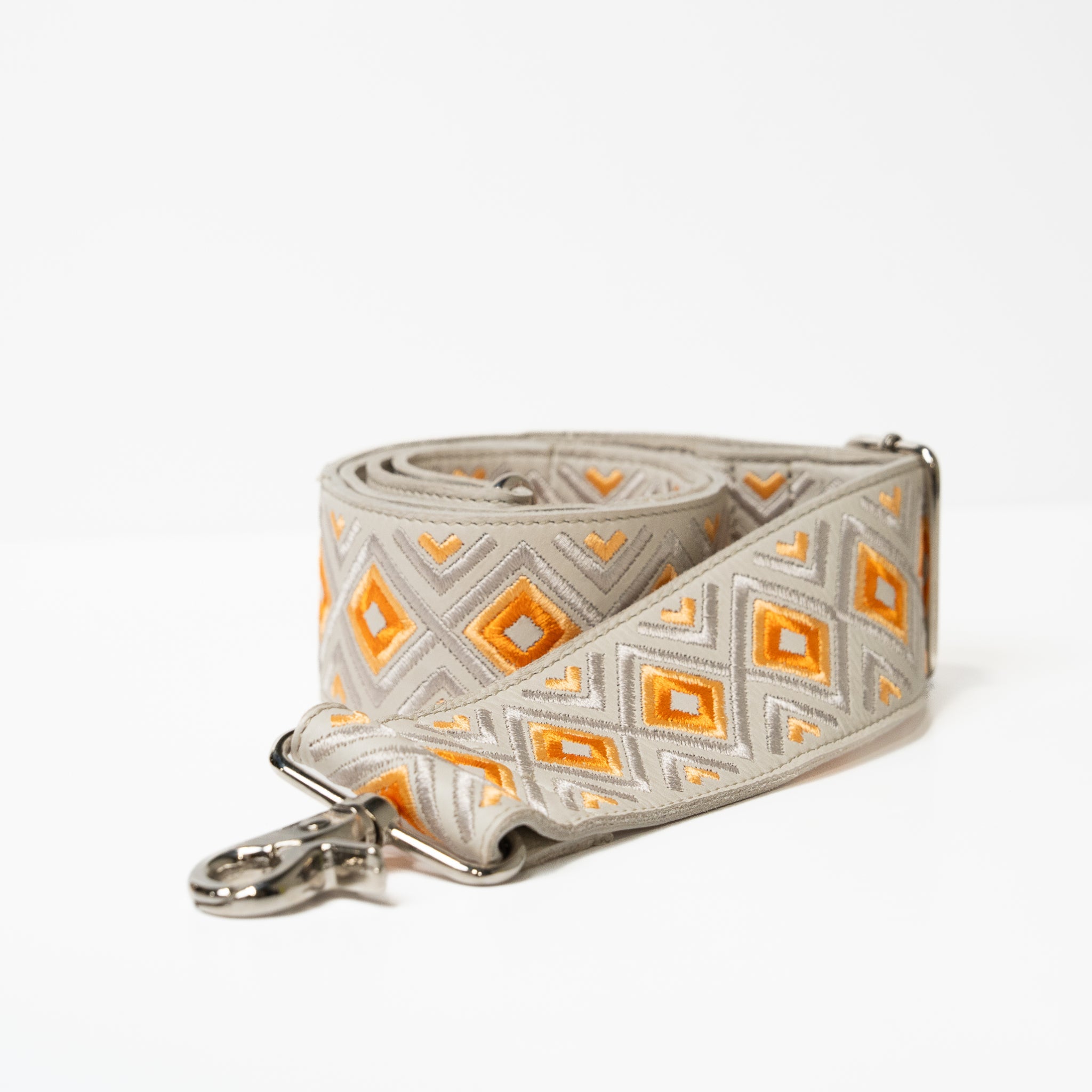 Creamsicle Leather Shoulder Strap