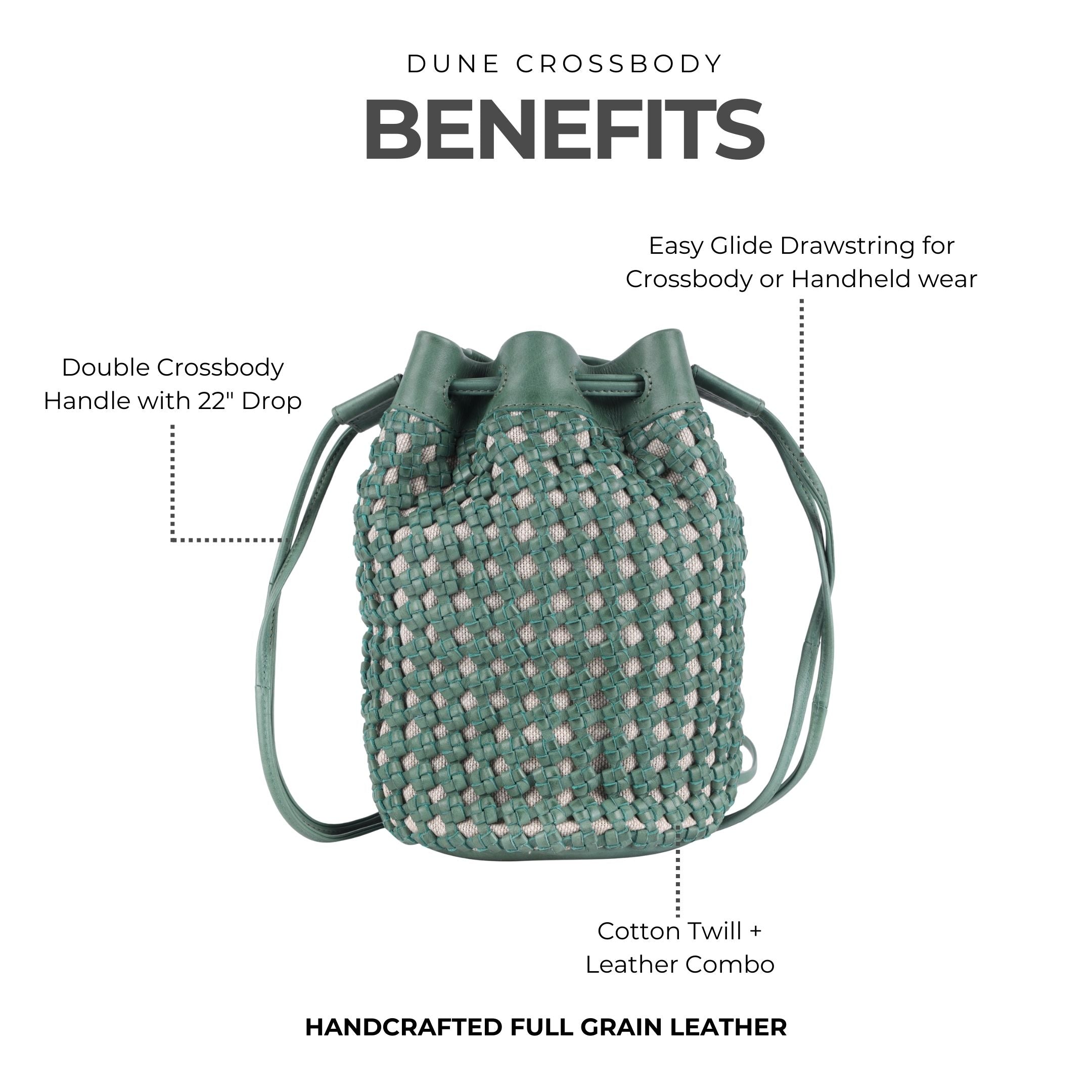 Dune Leather Crossbody