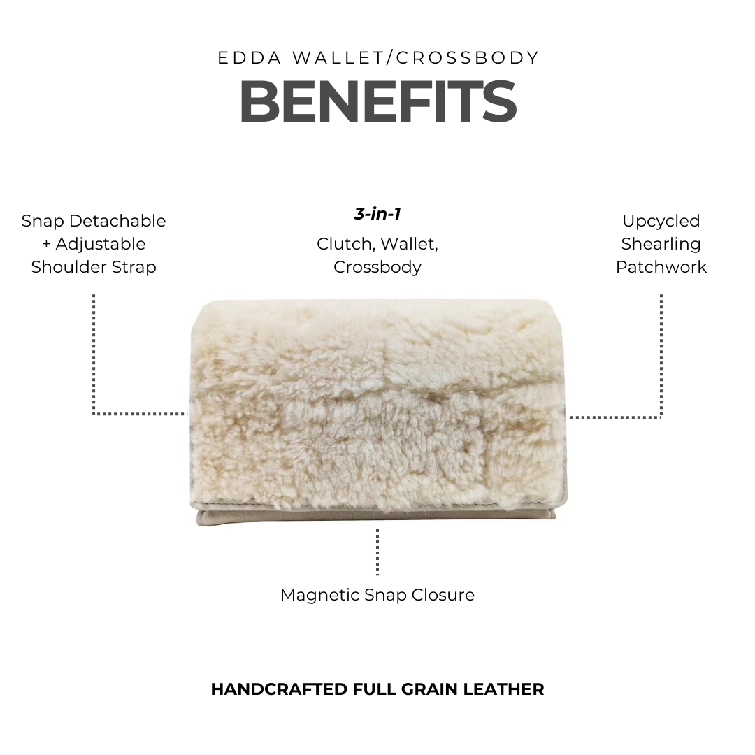Edda Leather Wallet/Crossbody