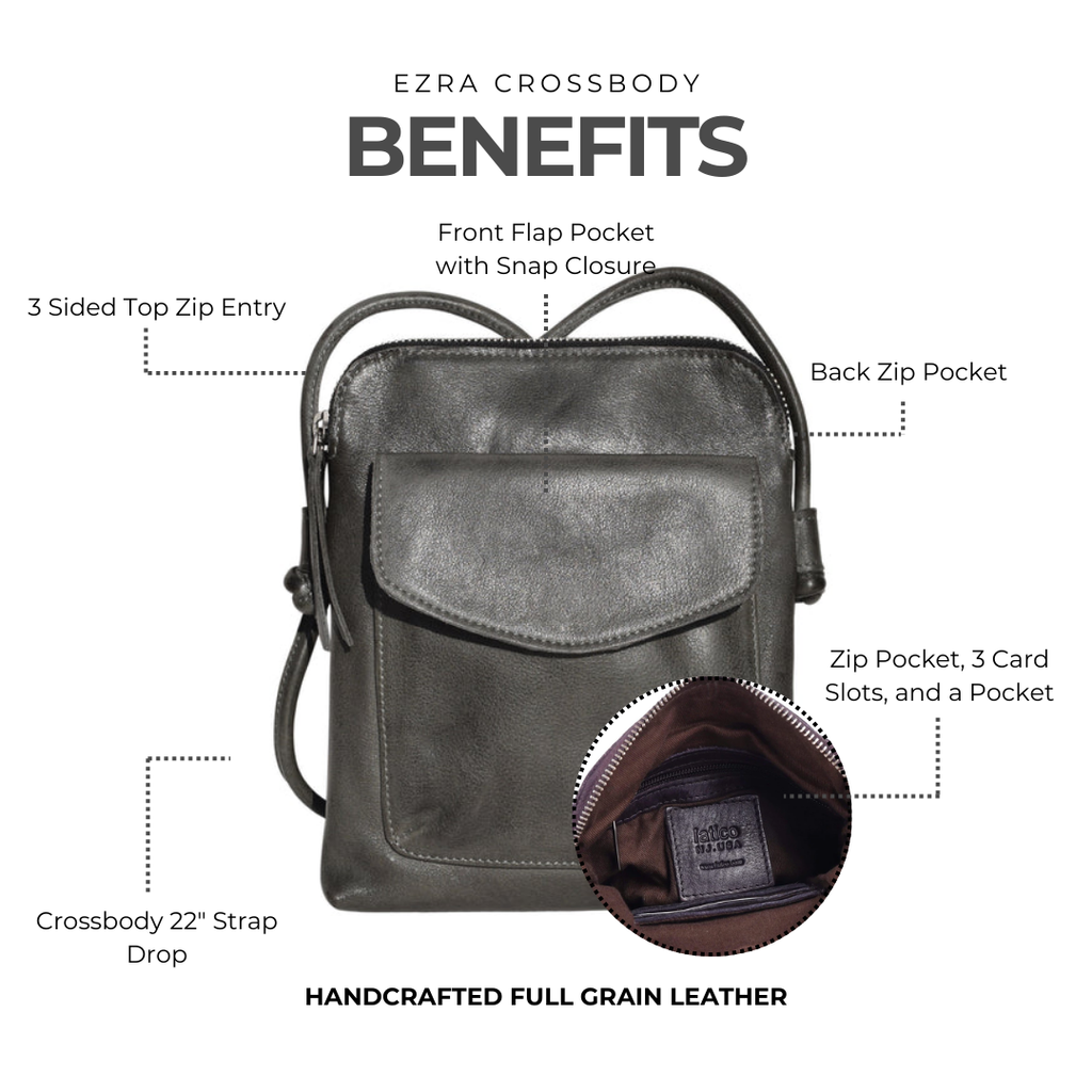 Ezra Leather Crossbody