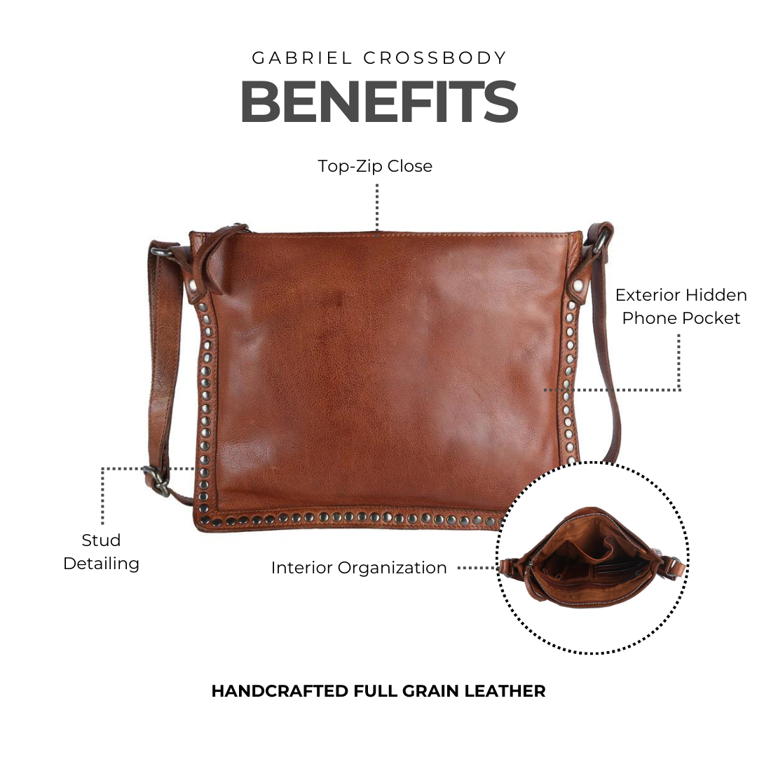 Gabriel Leather Crossbody