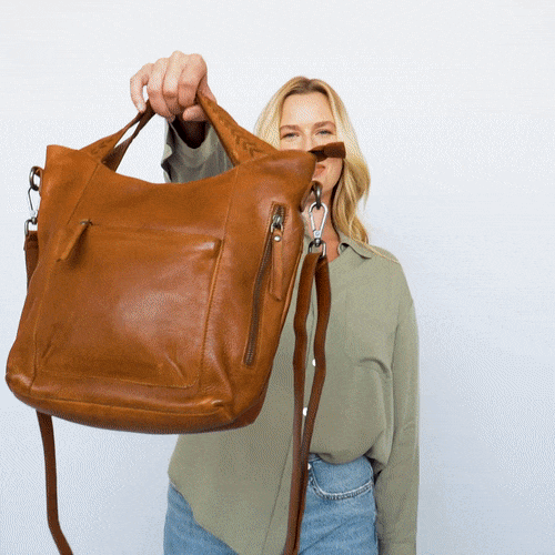 Mason Leather Tote/Crossbody