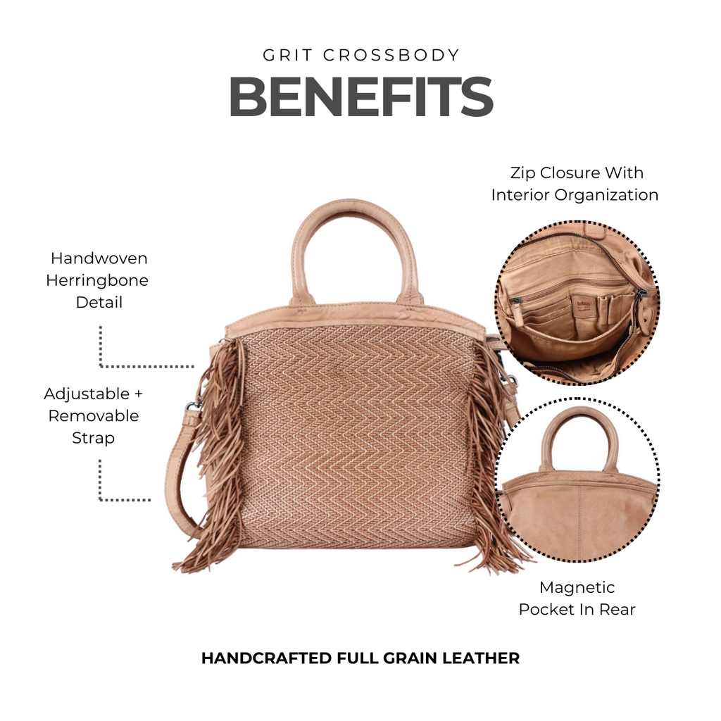 Grit Leather Crossbody