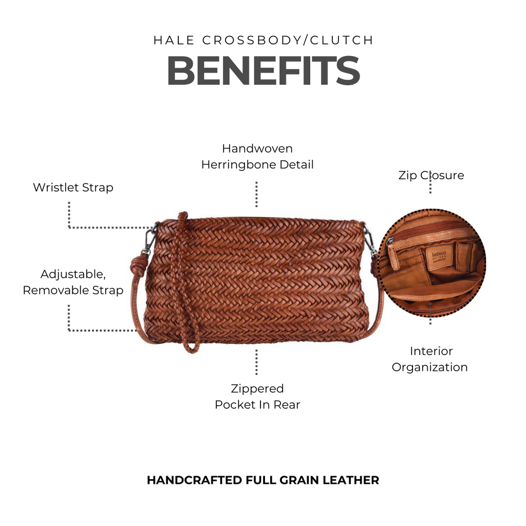 Hale Leather Crossbody/Clutch