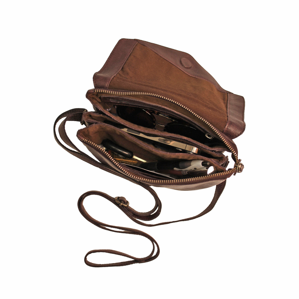 Harbor Leather Crossbody