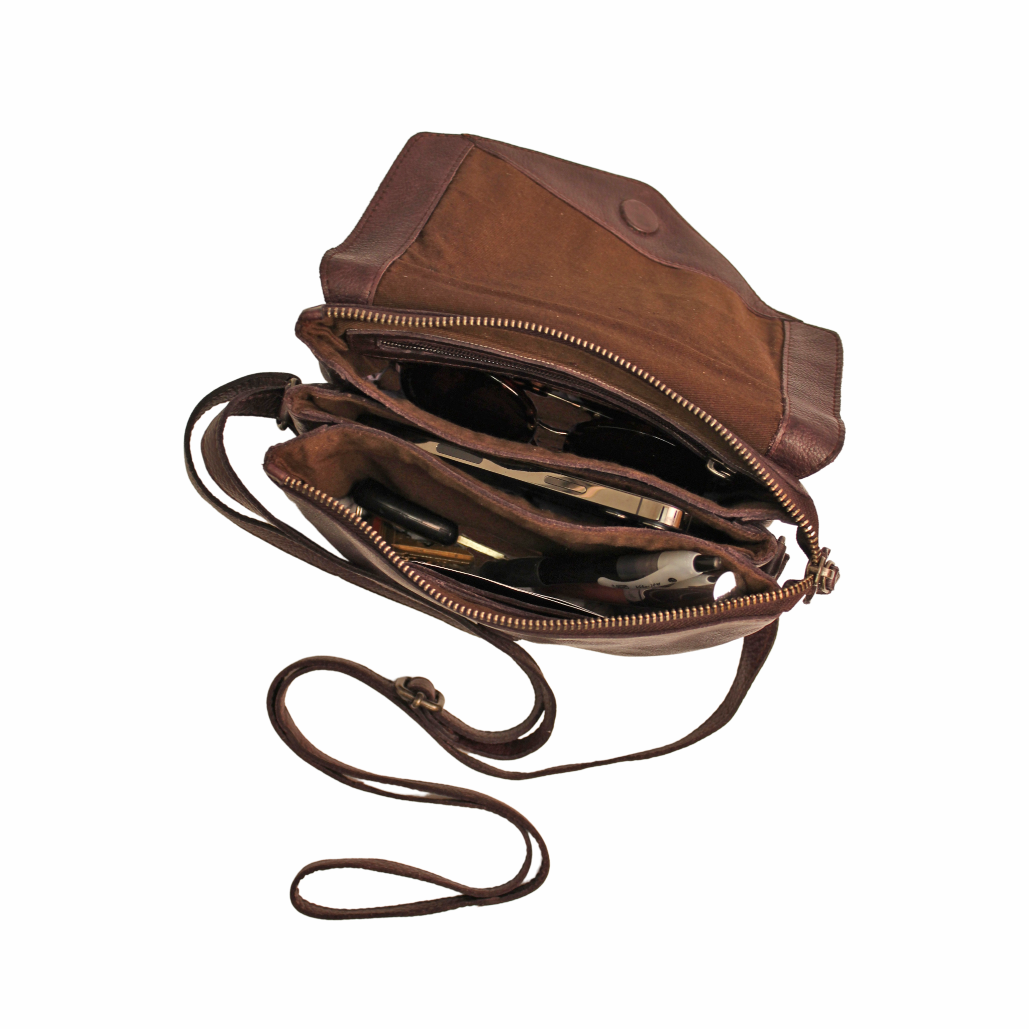 Harbor Leather Crossbody