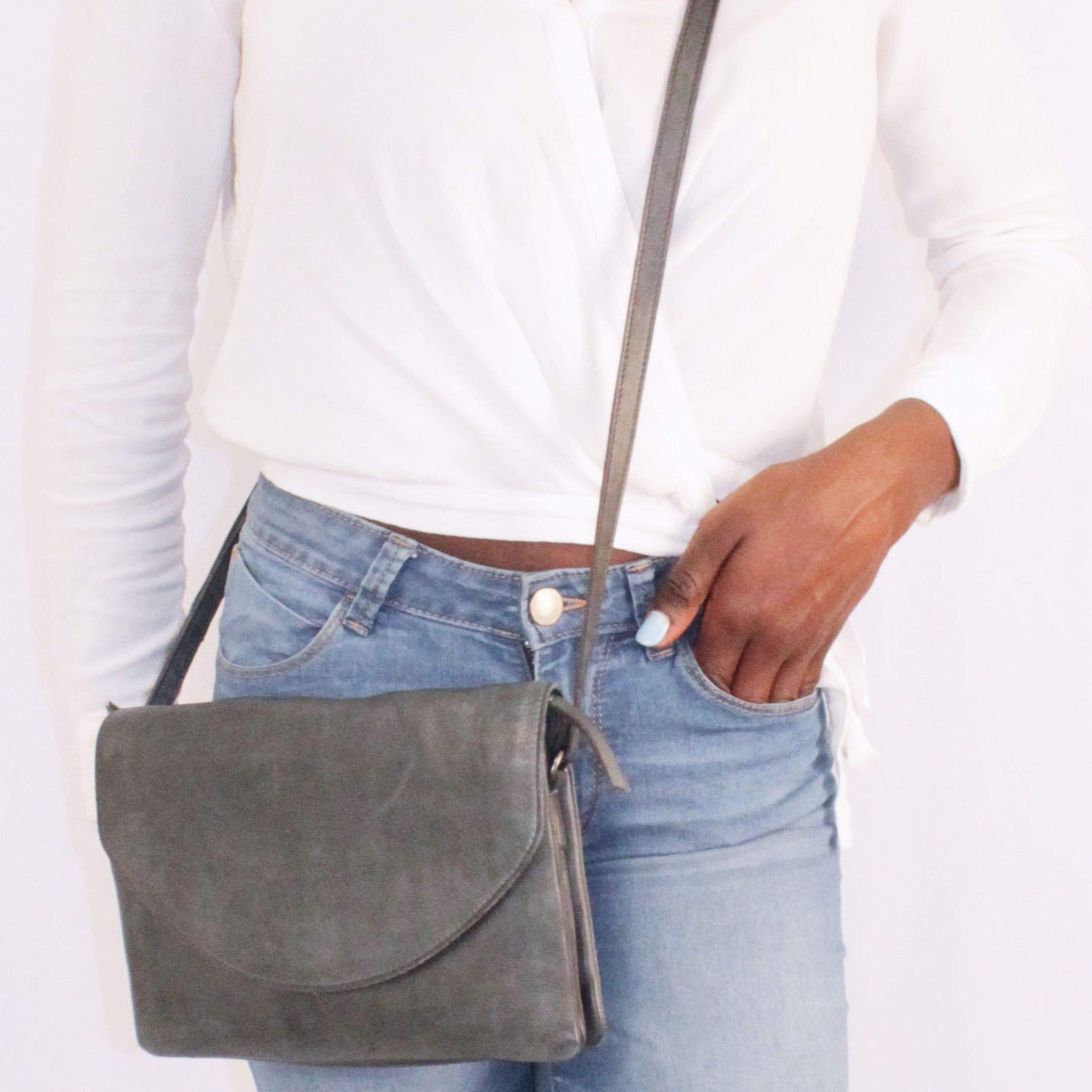 Marcus Leather Crossbody