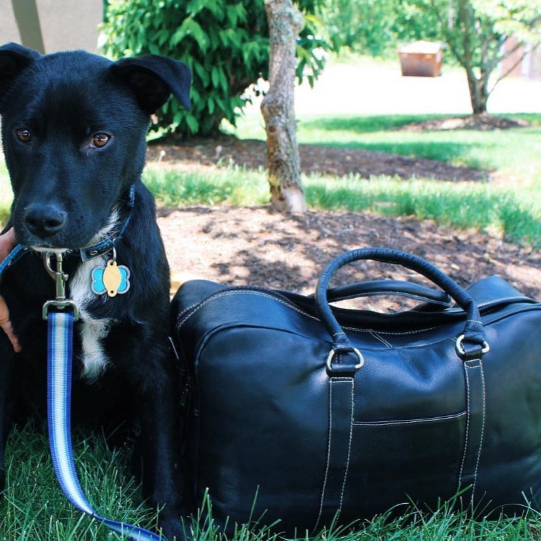 Cabin Leather Duffel Bag