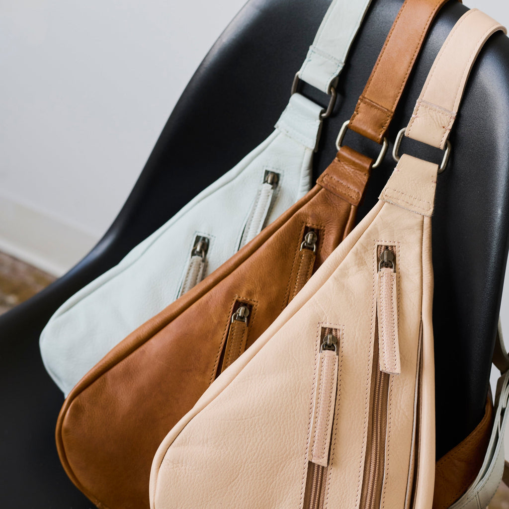 Leather Hippie Sling (Sm)