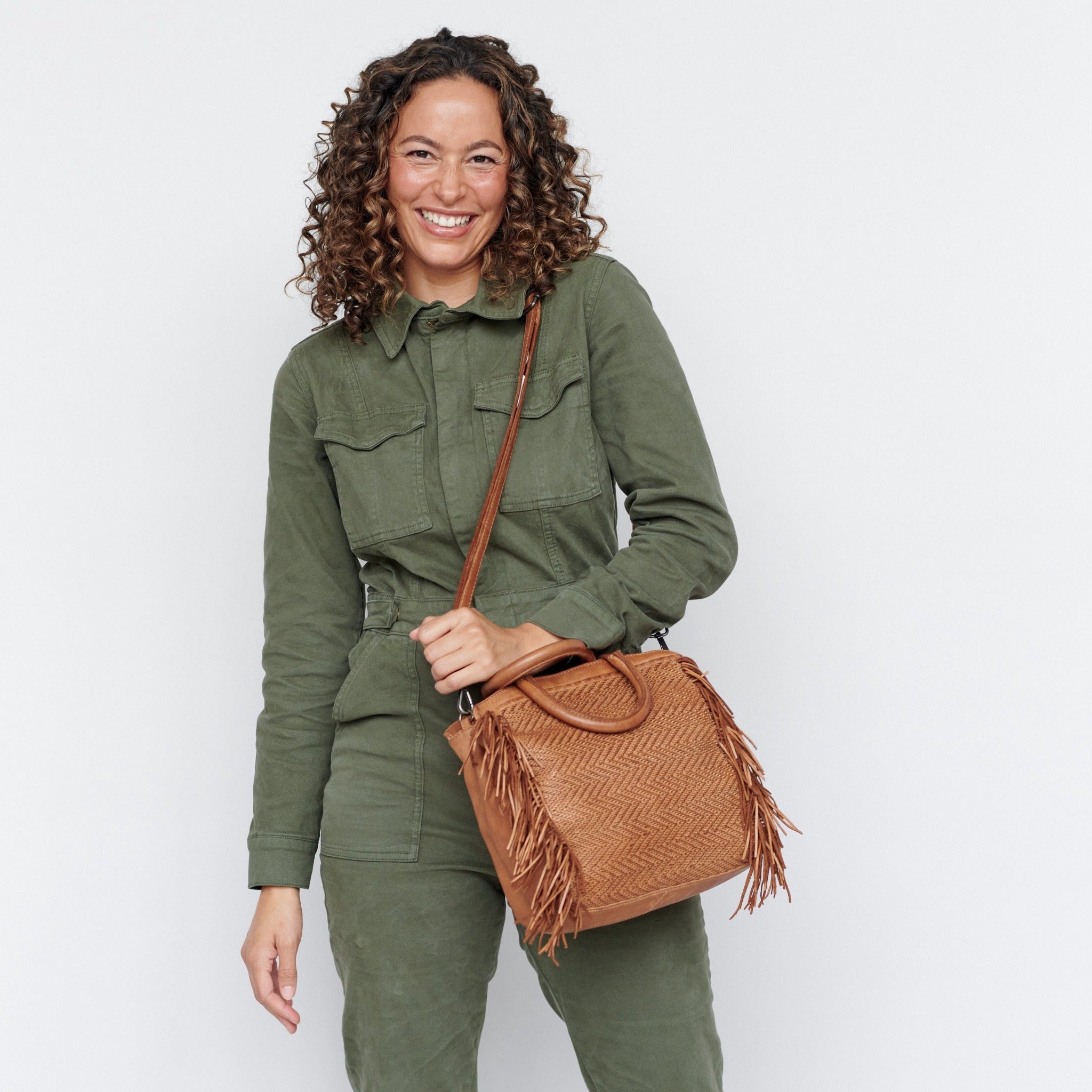 Grit Leather Crossbody