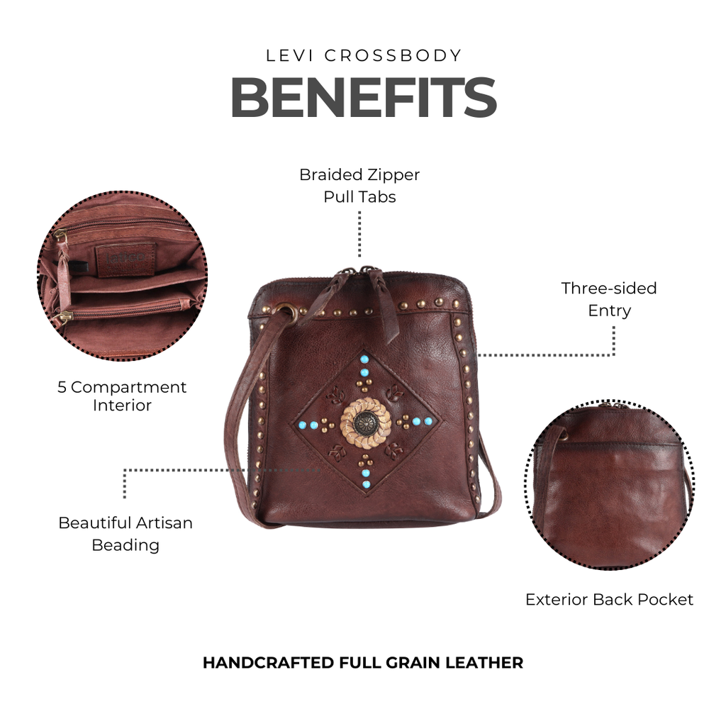 Levi Leather Crossbody