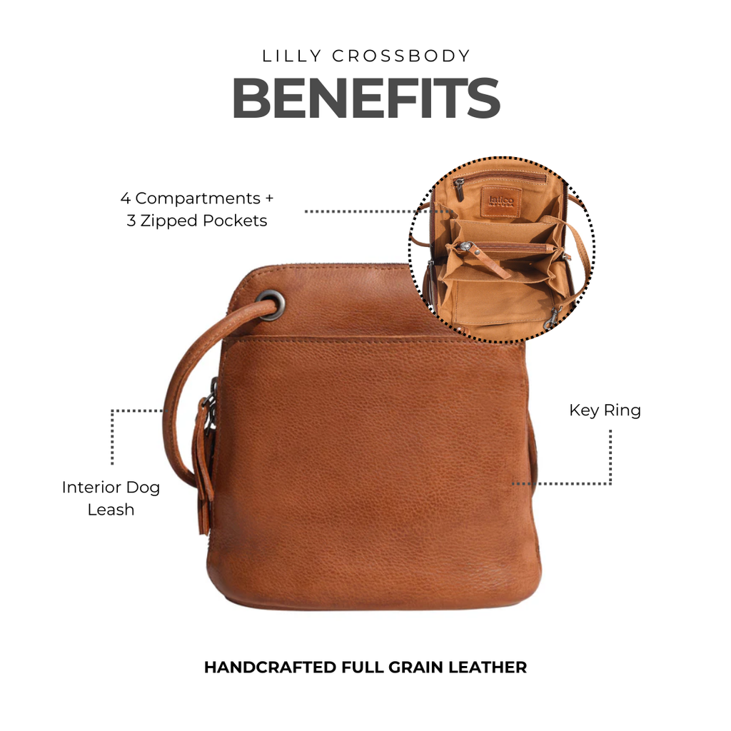 Lilly Leather Crossbody