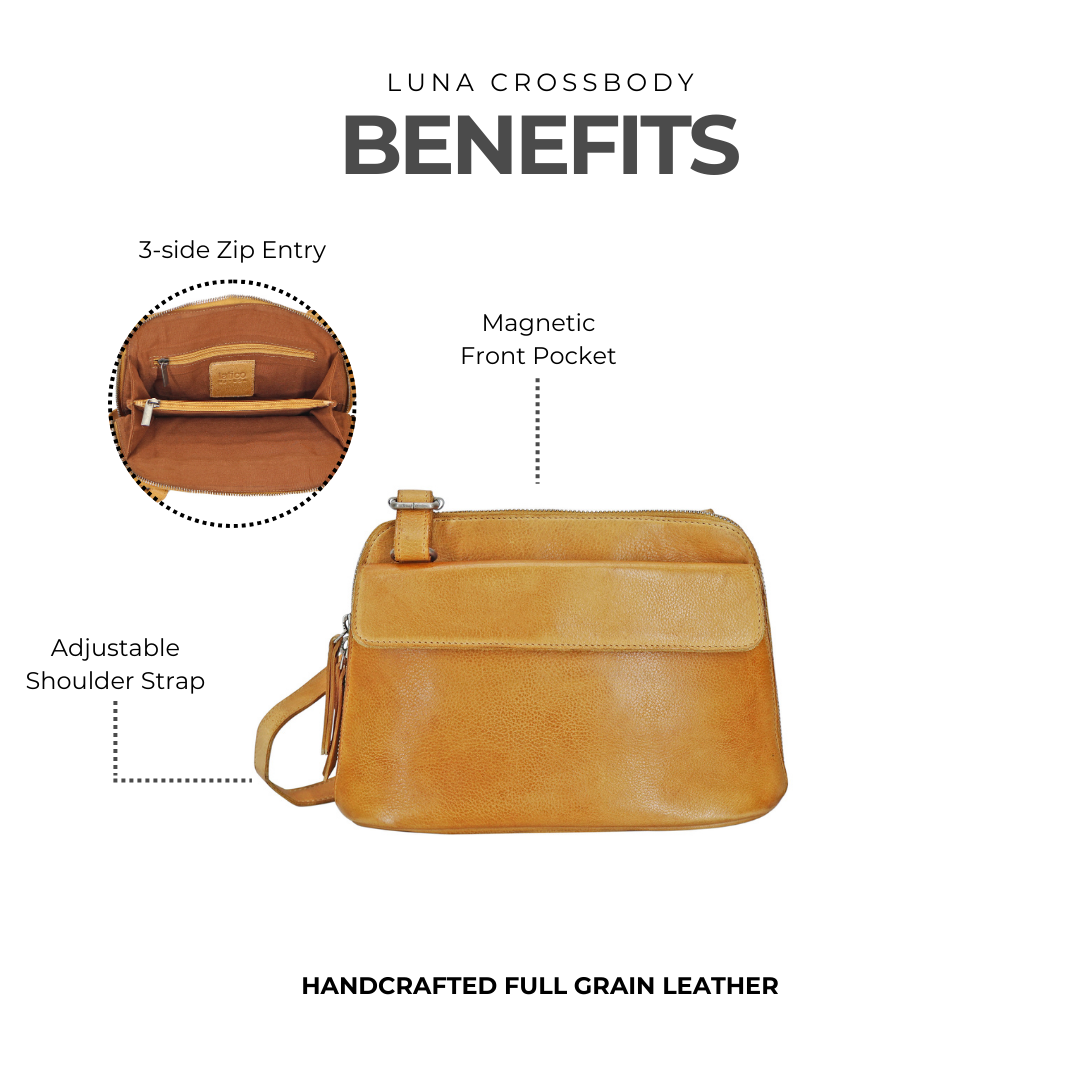 Luna Leather Crossbody