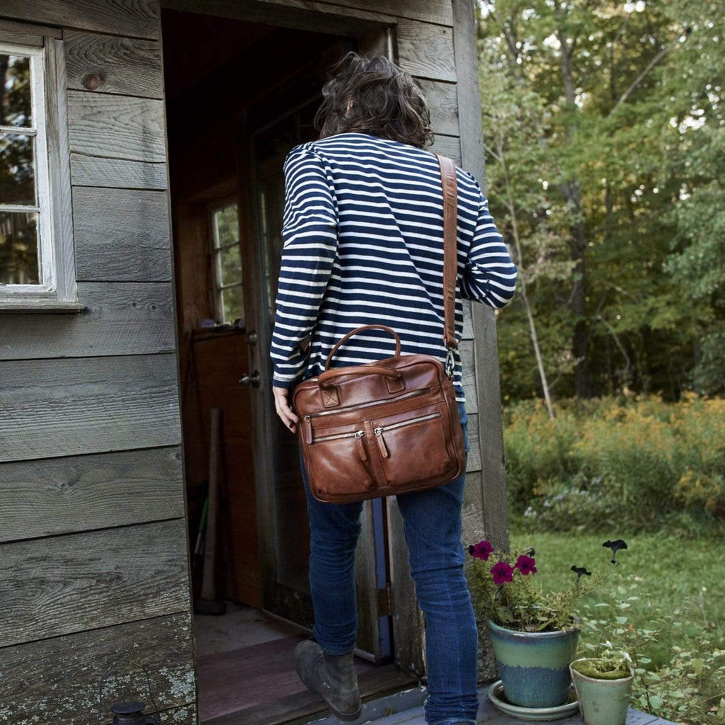 Georgetown Leather Brief