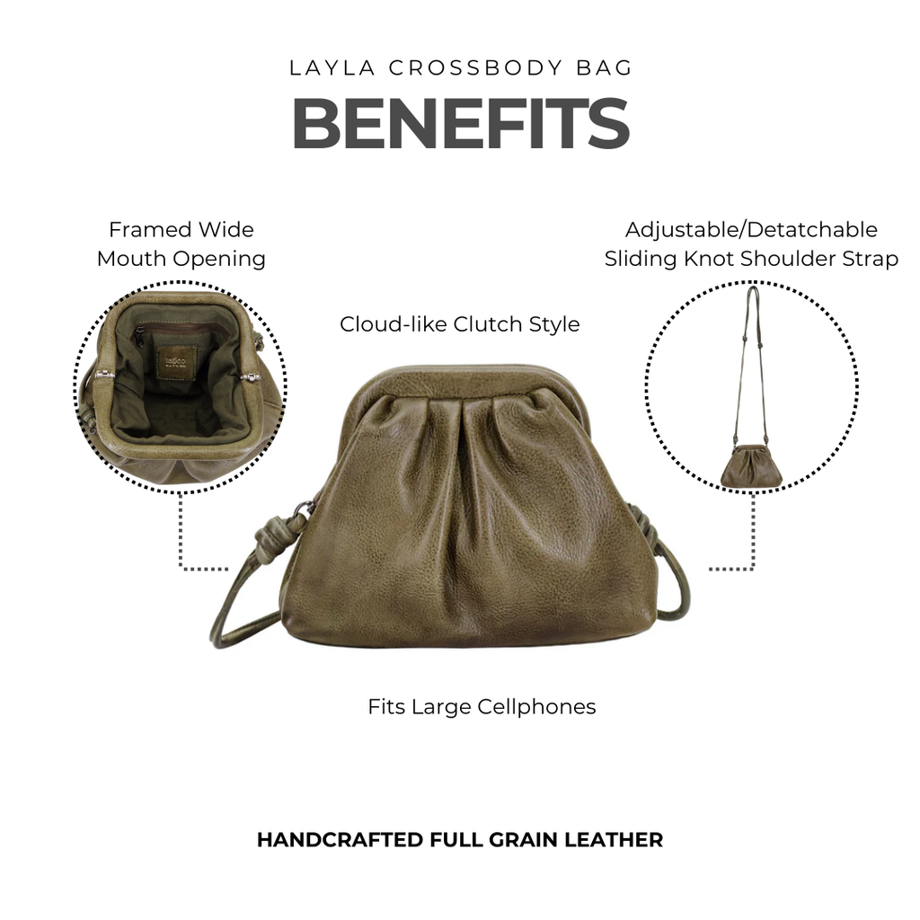 Layla Leather Crossbody