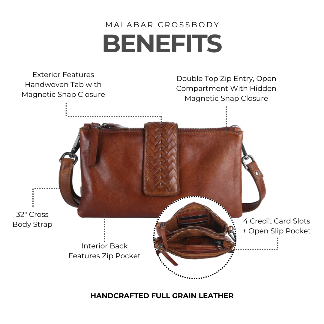 Malabar Leather Crossbody
